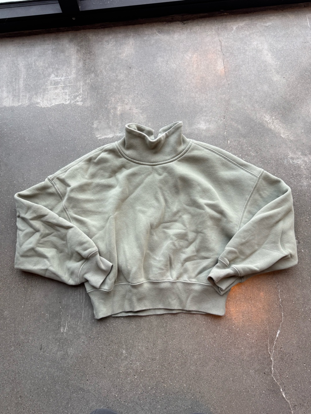 Abercrombie & Fitch Sage Green Turtleneck Sweater